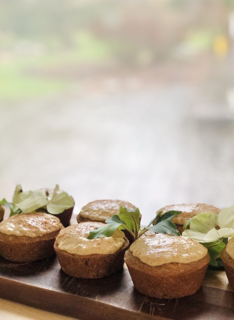 carrot muffins food photography